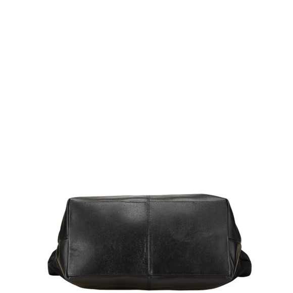 Lucien Pellat-Finet Skull Tote Bag in Black Cotton and Leather for Women